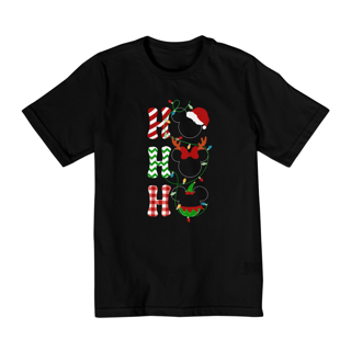 Nome do produtoCamiseta Mickey HO HO HO - Infantil - 2 a 8 - Estampa Exclusiva Geek | 100% Algodão | CVS