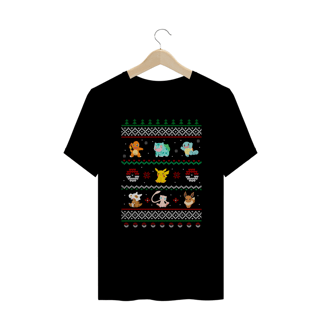Nome do produtoCamiseta Plus Size Pokenatal – Pokémon Ugly Sweater | CVS