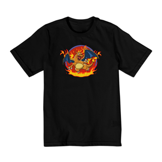 Nome do produtoCamiseta Infantil Charizard 10 a 14 – Estampa Exclusiva Pokémon | CVS