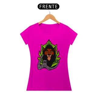 Nome do produtoCamiseta Scar Cemitério de Elefantes Baby Look - Estampa Exclusiva Geek | 100% Algodão | CVS