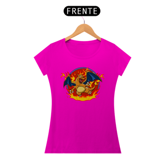 Nome do produtoBaby Look Pokémon Charizard 100% Algodão – Estampa Geek Exclusiva | CVS
