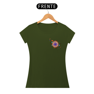 Nome do produtoCamiseta Baby Look (Baby Long) Princesa Pocahontas - Estampa Exclusiva Geek | 100% Algodão | CVS