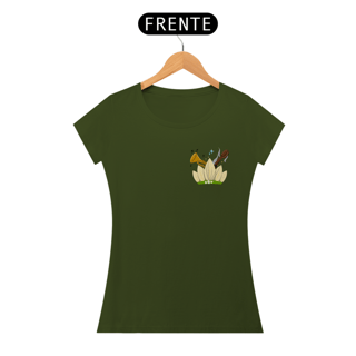 Nome do produtoCamiseta Baby Look (Baby Long) Princesa Tiana - Estampa Exclusiva Geek | 100% Algodão | CVS