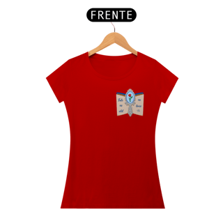 Nome do produtoCamiseta Baby Look (Baby Long) Princesa Bela - Estampa Exclusiva Geek | 100% Algodão | CVS