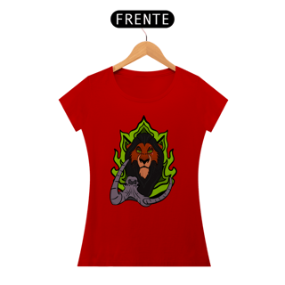 Nome do produtoCamiseta Scar Cemitério de Elefantes Baby Look - Estampa Exclusiva Geek | 100% Algodão | CVS