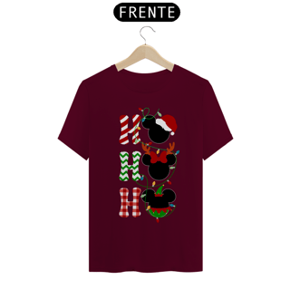 Nome do produtoCamiseta Mickey HO HO HO - Estampa Exclusiva Geek | 100% Algodão | CVS
