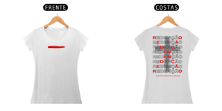Nome do produto Camiseta Feminina Redenção - Romanos 3:24 | Justificados pela Graça