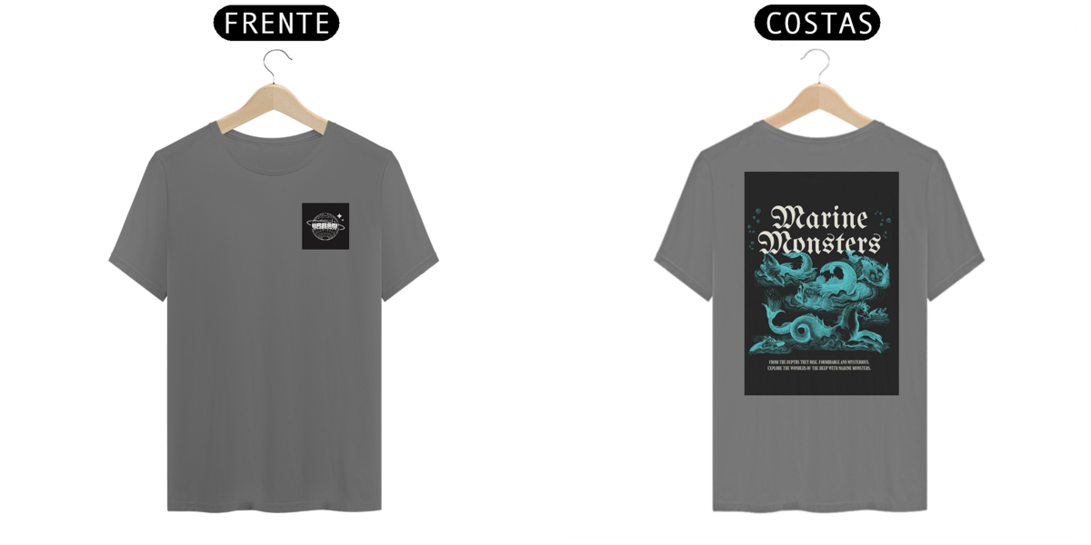 Nome do produto: Camiseta MARINES MONSTERS UNISEX