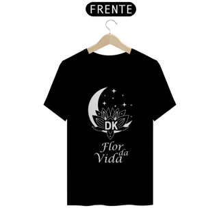 Nome do produto Camiseta Flor da Vida com Lua (Unissex)