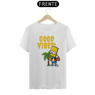 Nome do produto Good Vibes - Bart Simpson