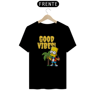 Nome do produto Good Vibes - Bart Simpson