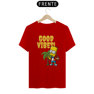 Nome do produto Good Vibes - Bart Simpson