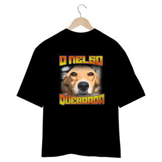 Nome do produto CAMISETA OVERSIZED: O Nelso quebrada. SIZZ STREETWEAR. FRENTE. SIZZ STREETWEAR. FRENTE