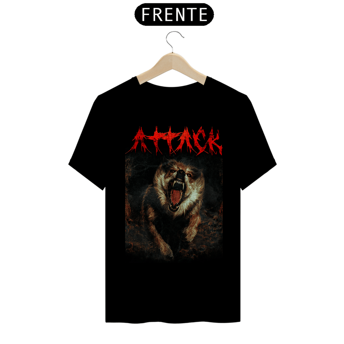Nome do produto: Camiseta - Attack
