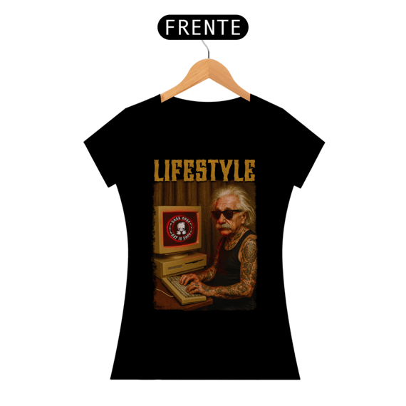 Camiseta - Einstein Lifestyler - Baby Look