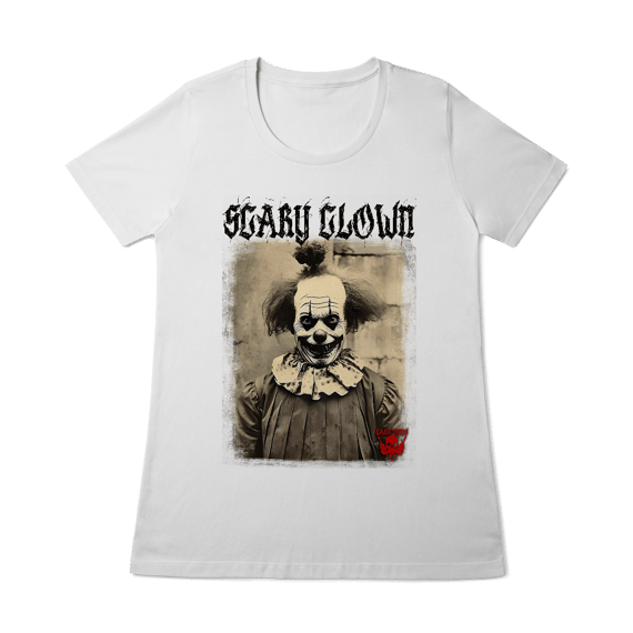 Camiseta Baby Look - Scary Clown
