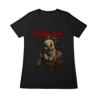 Nome do produto Camiseta Baby Look - Scary Clown
