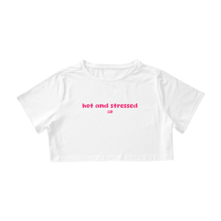 Nome do produtoCropped hot & stressed pink