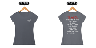 Nome do produto Camiseta Jealous Algodão Peruano Pima