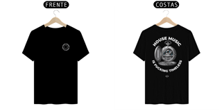 Nome do produto Camiseta House Music