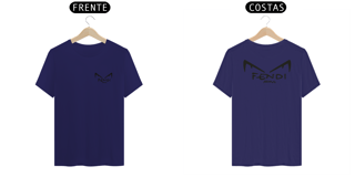 Nome do produto CamisaT-Shirt Fendi Uni-Sex Prime 