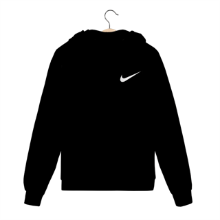 Nome do produto Moletom Nike Black Com Ziper