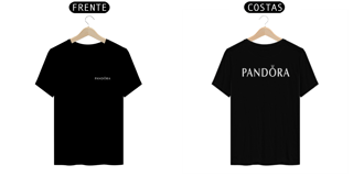 Nome do produto Camisa T-Shirt Pandora Uni-Sex Prime Black