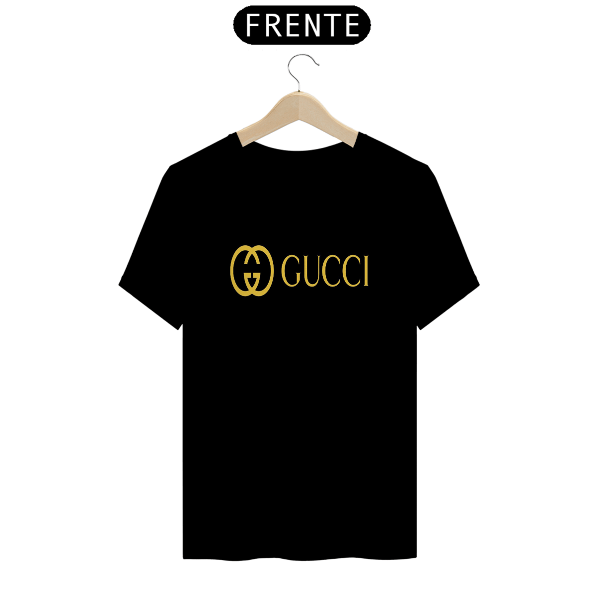 Nome do produto: Camisa T-Shirt Gucci GOld Prime Black