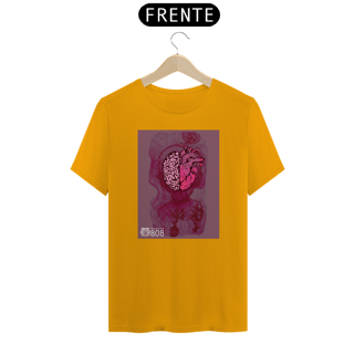 Nome do produto Camiseta - Coleção Monotipia - Cabeça