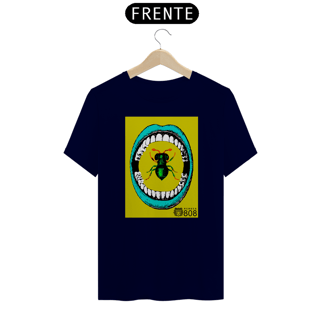 Nome do produto Camiseta - Coleção Ilustra - Boca Azul