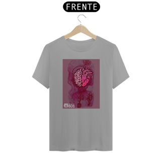 Nome do produto Camiseta - Coleção Monotipia - Cabeça