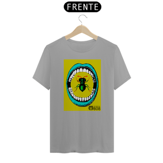 Nome do produto Camiseta - Coleção Ilustra - Boca Azul