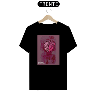 Nome do produto Camiseta - Coleção Monotipia - Cabeça