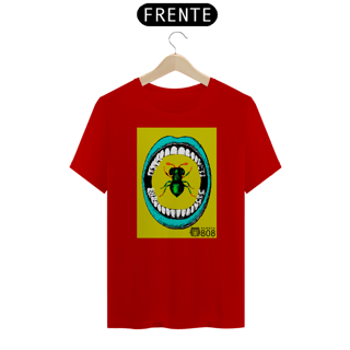 Nome do produto Camiseta - Coleção Ilustra - Boca Azul