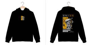 Moletom Canguru - Mono é Bom até Você Ouvir o Estéreo