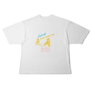 Nome do produto Ride it like you stole it - Collab Lá e de Moto Outra Vez - Unissex, 100% Algodão, Oversized