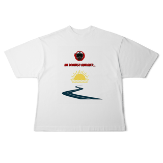 Nome do produto Um domingo qualquer - Collab Lá e de Moto Outra Vez - Unissex, 100% Algodão, Oversized