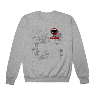 Nome do produto Mapa - Collab Lá e de Moto Outra Vez - Unissex, Moletom Fechado