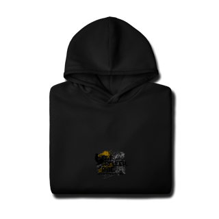 Nome do produto Eat, Sleep, Ride - Collab  Lá e de Moto Outra Vez  - Unissex, Moletom Canguru