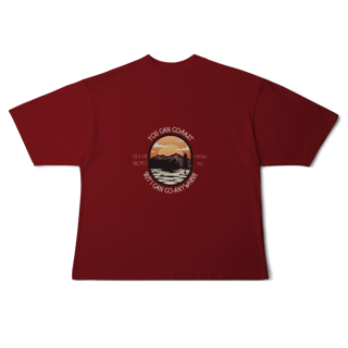 Nome do produto You Can Go Fast Collab Lá e de Moto Outra Vez  - Unissex, 100% Algodão, Oversized