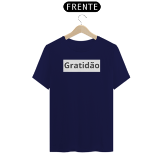 Nome do produto Camisa T-Shirt Classica Estampa Gratidão ANAPRYCI