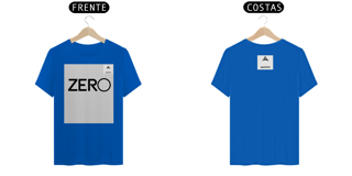 Nome do produto CAMISA UNISEX ESTAMPA ZERO ANAPRYCI