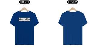 Nome do produto Camisa T-Shirt Classica Estampa Gratidão ANAPRYCI