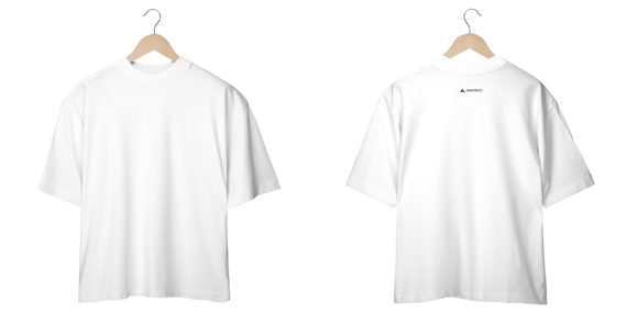 Camiseta Oversized ANAPRYCI s/estampa Anapryci