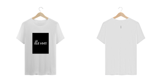 Nome do produto Camisa T-Shirt Size Masculina estampa Ele Vive! ANAPRYCI
