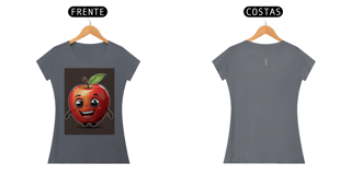 Nome do produto Camisa Baby Long Pima Estampa Maçã feminino ANAPRYCI