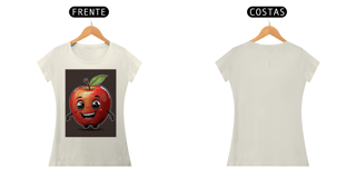 Nome do produto Camisa Baby Long Pima Estampa Maçã feminino ANAPRYCI