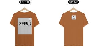 Nome do produto CAMISA UNISEX ESTAMPA ZERO ANAPRYCI