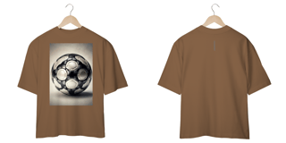 Nome do produto Camiseta Oversized ANAPRYCI c/estampa bola