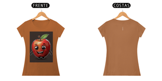 Nome do produto Camisa Baby Long Pima Estampa Maçã feminino ANAPRYCI